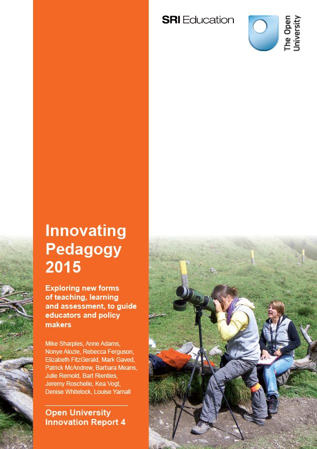 Innovating Pedagogy 2015 | Open University Innovations Report #4